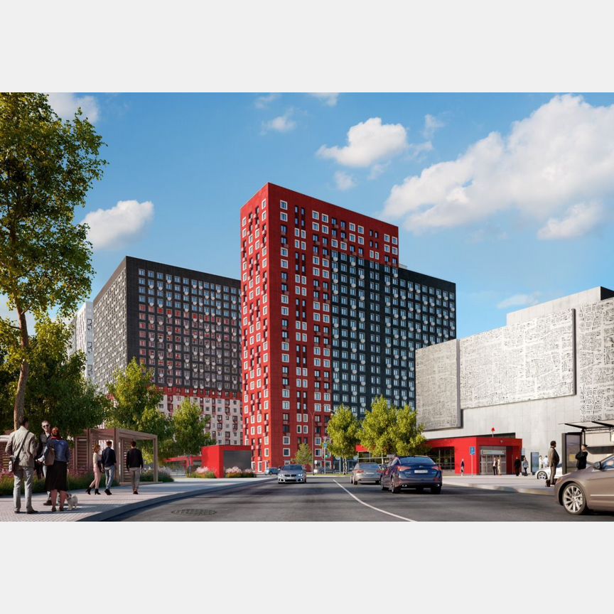 Квартира-студия, 22,8 м², 16/19 эт.