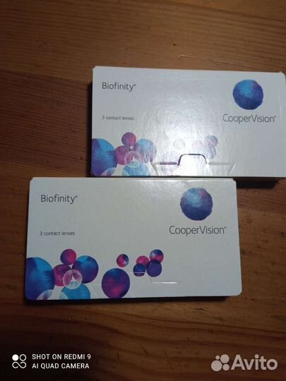 Линзы контактные