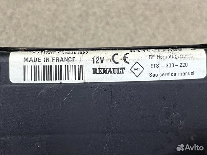 Блок комфорта Renault Logan