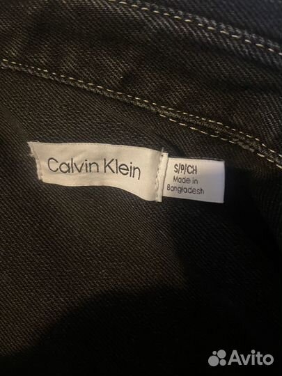 Джинсовая куртка calvin klein мужская оригинал