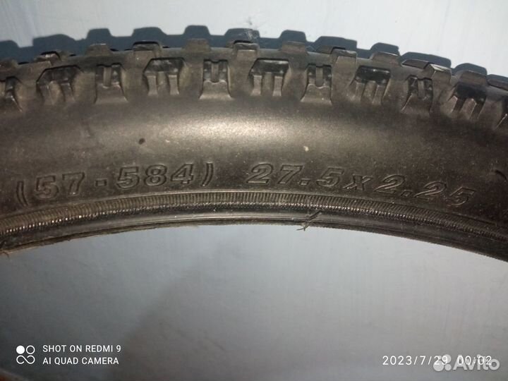 Велопокрышка 27.5