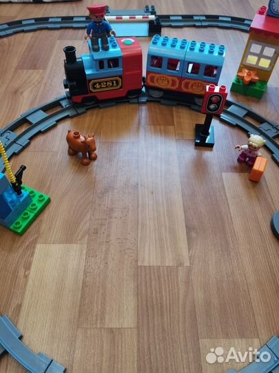 Lego duplo поезд 10507+10506