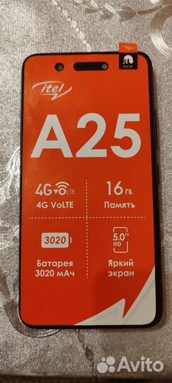 Itel A25, 16 ГБ