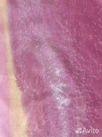 Штора для ванной тканевая розовая Турция