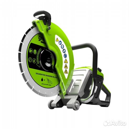 Бетонорез аккумуляторный Greenworks 82PC14 82V, 4