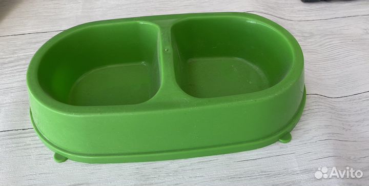 Миска для животных двойная