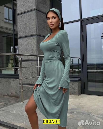 Платье со завязками