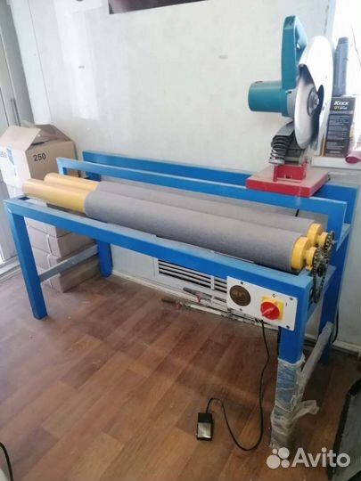 Рулонорезка/Бабинорезка для плёнки ткани спанбонд
