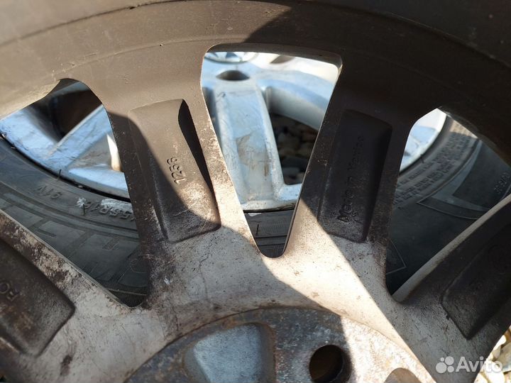 Комплект оригинальных колес ждета 5 golf 5