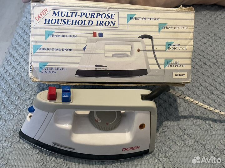 Утюг дорожный Derby