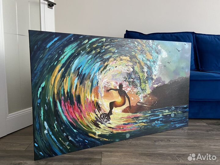 Картина интерьерная Серфинг