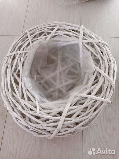 Кашпо из ивы