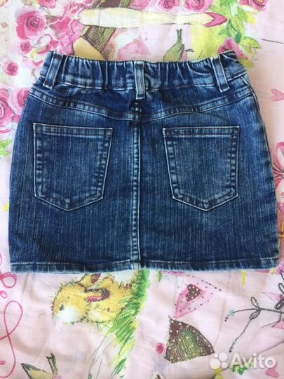 Юбка джинсовая