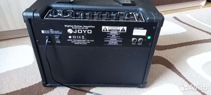 Joyo DC-30 комбоусилитель 30Вт с драм-машиной