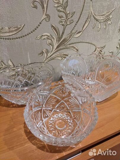 Посуда СССР, хрусталь, стекло