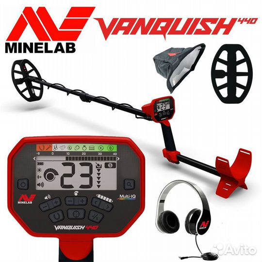 Металлодетектор minelab vanquish 440