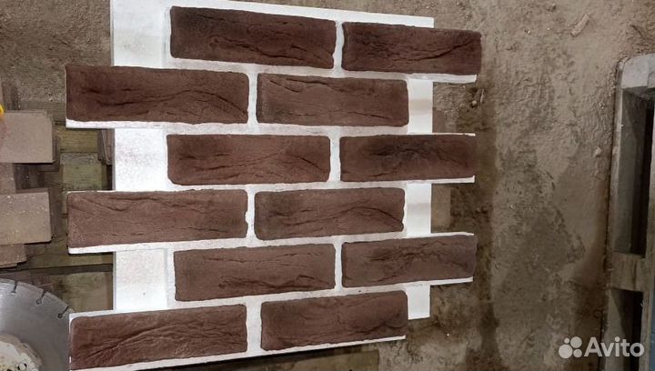 Термопанели для фасада старый кирпич