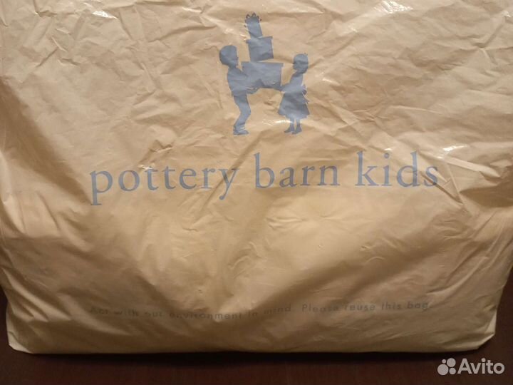Бортик для детской кроватки pottery barn kids