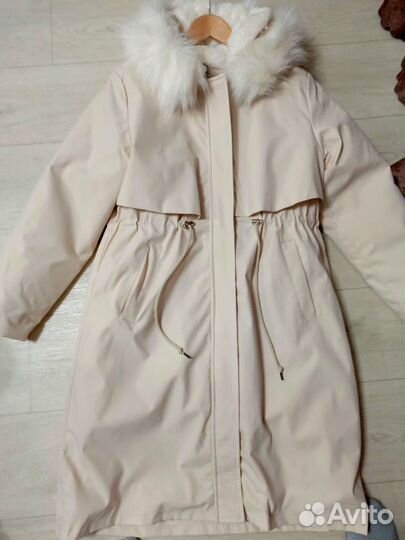 Пуховик зимний женский 48 50 новый