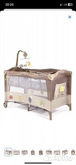 Манеж кровать babyton