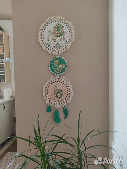 Ловец снов Панно настенное ручной работы