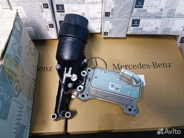 Корпус масляного фильтра Mercedes C, E, GLC OM651