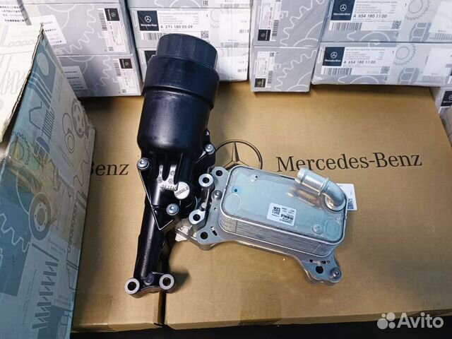 Корпус масляного фильтра Mercedes C, E, GLC OM651