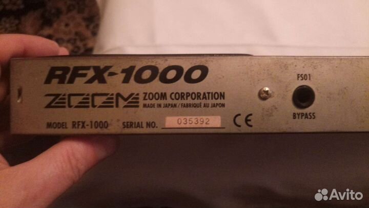 Процессор эффектов zoom rfx-1000