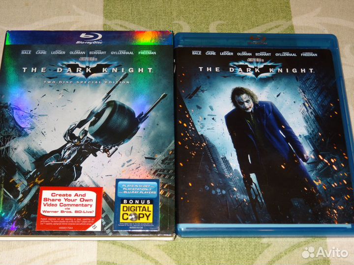 The Dark Knight 2008 Blu-Ray 2-Discs USA A без рус
