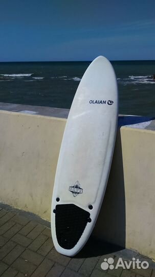 Доска для серфинга Olaian 900 6' 184см 3 плавника