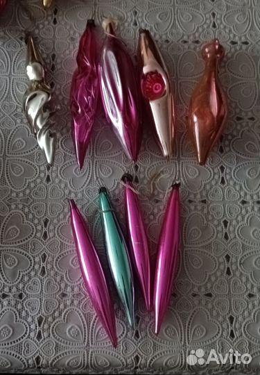 Елочные игрушки СССР. Мини-ёлочка