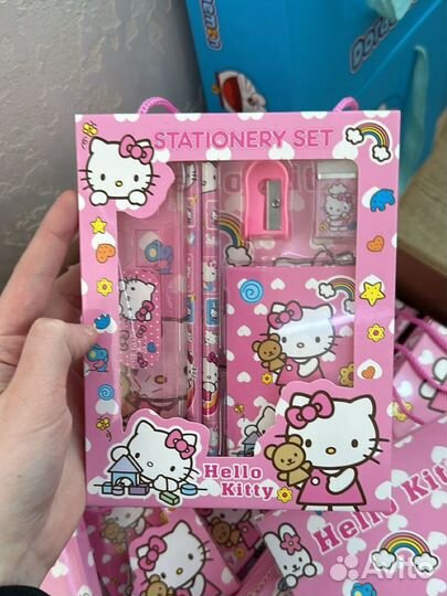 Подарочный набор канцелярия игрушки для детей