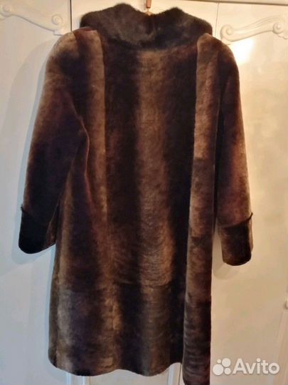 Шуба из мутона