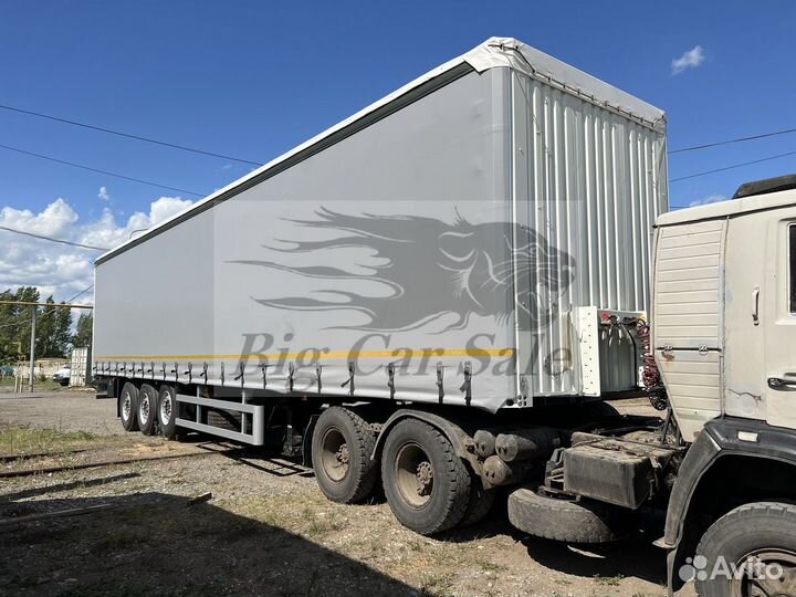 Полуприцеп шторный ТЗА 588510, 2023