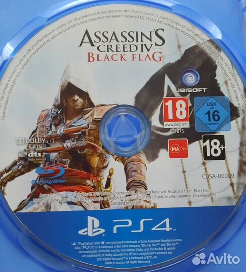 Assassins creed черный флаг ps4