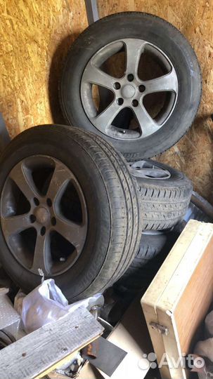 Колеса на литых дисках Bridgestone лето R15