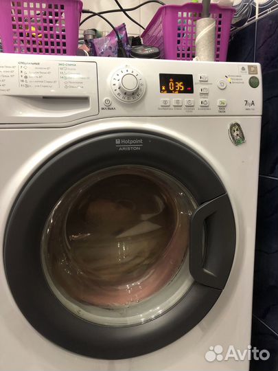 Стиральная машина бу hotpoint ariston
