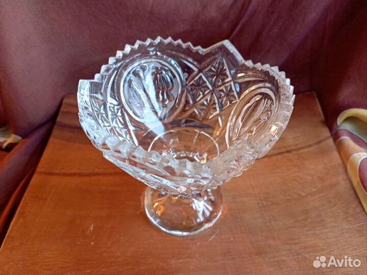 Креманка хрустальная. СССР