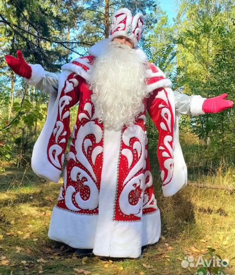 Костюм деда мороза взрослый