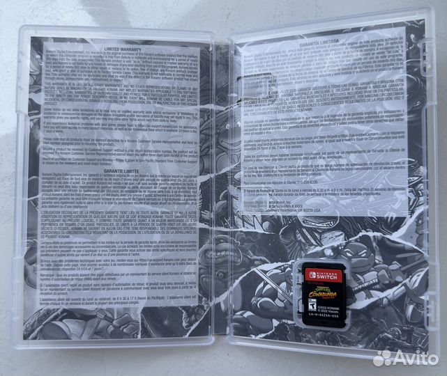 Nintendo switch The Cowabunga Collection