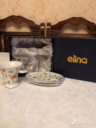 Набор из двух кофейных чашек для еспрессо