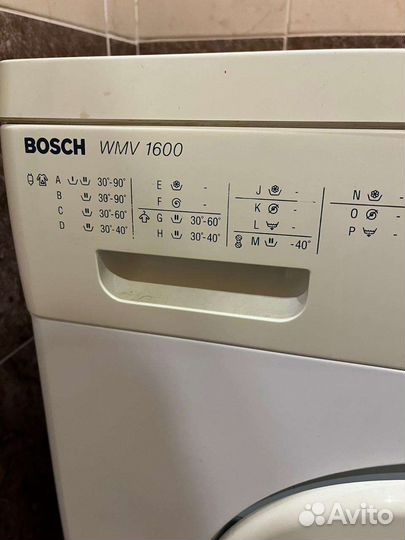 Стиральная машина bosch WMV 1600