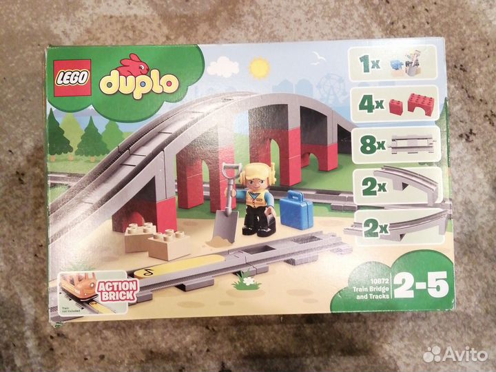 Lego duplo 10872 мост