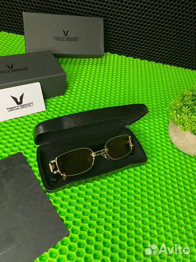 Очки Gentle Monster, золотистые