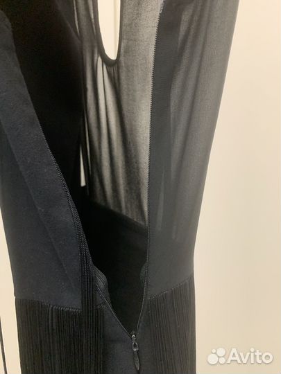 Платье с бахромой