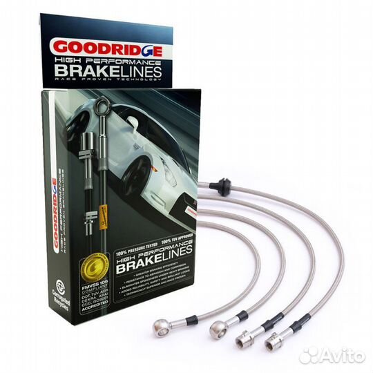 Армированные тормозные шланги Mercedes W140