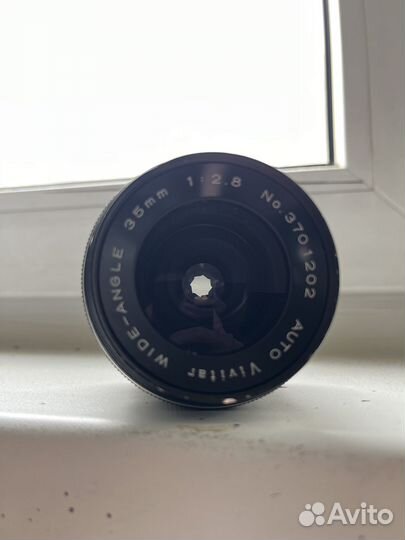Объектив Vivitar 35mm f2.8 Konica AR Wide Angle