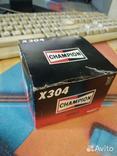 Фильтр масляный Champion X304 Honda