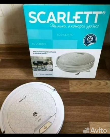Робот пылесос scarlett