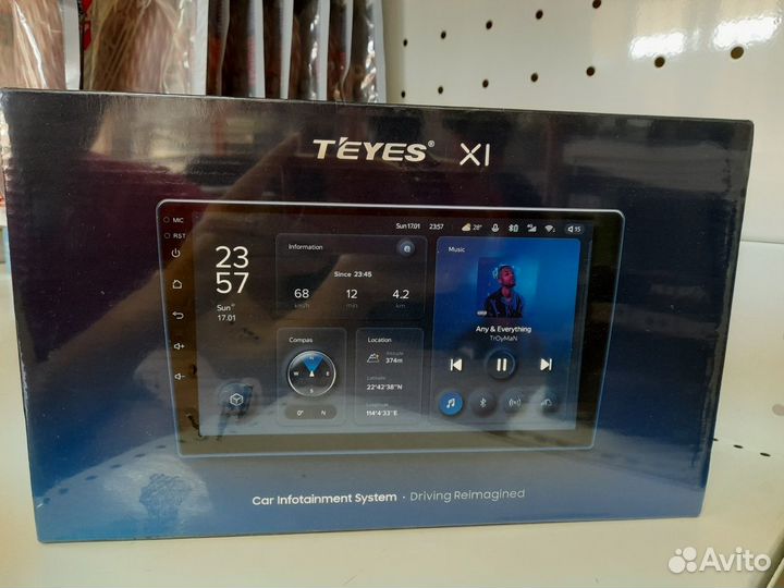 Магнитола Teyes X1 Wi-Fi 2/32Гб 9 дюймов